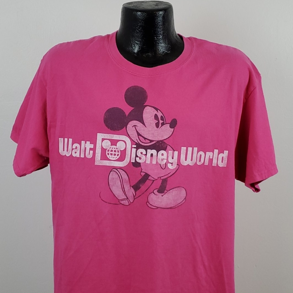Disneyland World Disney t-shirt cotton short sleeve women’s graphic size L - Picture 2 of 4